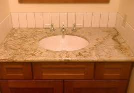Make your choice bathroom vanity countertops the most common area for natural stone in the bathroom is, of course, the countertop, or vanity top. 14 Smart Tricks Of How To Upgrade Granite Tile Bathroom Countertop Granitetilec Bathroom Countertop Gr Tile Bathroom Bathroom Backsplash Granite Bathroom
