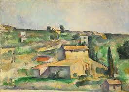 Cezanne 1892 95 Campagnes De Bellevue Gardanne Les Trois Maisons En Nous Ne S Est Pas Endormie Pour Toujours La Vibrat Cubisme Paysage Paul Cezanne