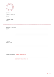 The consistent use of design elements. 50 Useful Design Brief Templates Free Creative Brief á… Templatelab