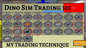 Dinosaur Simulator Trading 101 My Technique To Success