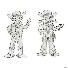 Check out amazing cowgirl artwork on deviantart. Color Your Own Cowboy Cowgirl Jointed Characters Oriental Trading