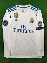 Find great deals on ebay for real madrid jersey long sleeve. Original S Size Real Madrid Home Long Sleeve Jersey 2017 18 Sports Athletic Sports Clothing On Carousell