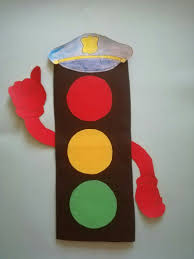 Traffic Light Craft For Kids Shell Crafts Diy Transportation Crafts Shell Crafts