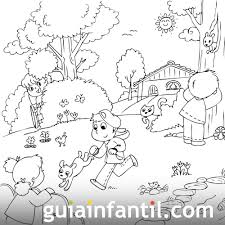 Dibujos Para Colorear De Primavera
