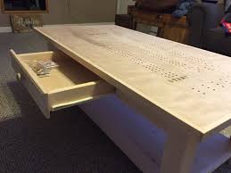Oh, oh, now continued demands came in (yes, demands) but i had a full time job and a family. Ben Qualey On Twitter Cribbage Board Coffee Table Contact Ben S Workshop For Your Custom Coffee Table
