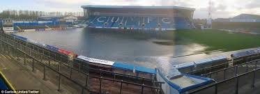 Carlisle united is playing next match on 13 mar 2021 against bradford city in league two. Carlisle United S Brunton Park Stadium Left Submerged Following Heavy Rain In Cumbria Daily Mail Online