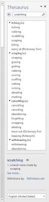 How To Use The Microsoft Word Thesaurus Microsoft Word 2010 Words Office Word