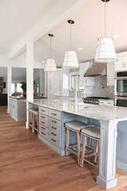 These stylish kitchen island ideas offer storage, extra surface space, functionality, and more to any and every home. Explore Double Kitchen Islands Layout Countertops On Pinterest See More Ideas About Kitchen Design Countertops Kitchen Remodel Kitchen Island With Seating