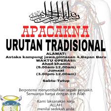 APACAKNA URUTAN TRADISIONAL