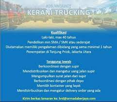 Dimana aja yang penting halal untuk skill ms.office gak usah diragukan deh, soalnya udah 4 thn ane jadi tata usaha di sd, waktu itu ane kerja sambil kuliah. Lowongan Kerja Kerani Truk Di Tanjung Priok Atmago