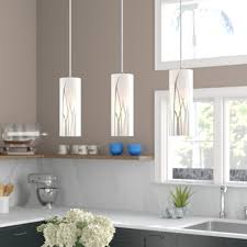 Bayou Breeze Lavanna 3 Light Kitchen Island Cylinder Pendant Reviews Wayfair