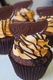 Chocolate Orange Cupcakes Crumble And Crunch Cupcake Recipes Chocolate Orange Recipes Baking Cupcake Recipes