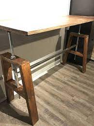 Admittedly, we're a little out of practice when it comes to welding, but check out channels like this for r. Diy Height Adjustable Sitting Standing Desk Threaded Lift Diy Standing Desk Adjustable Height Desk Standing Desk Diy Adjustable