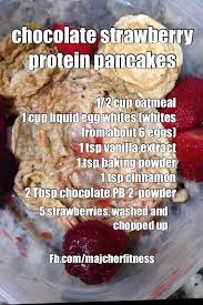 1 2 Cup Oatmeal 1 Cup Liquid Egg Whites Whites From About 6 Eggs 1 Tsp Vanilla Extract 1 Tsp Baking Powder 1 Tsp Recipes Cooking Recipes Strawberry Protein