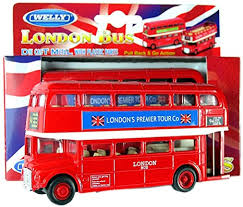 The bus sits on a private plot of land in essex, uk. London Double Decker Red Bus Model Pull Back Go Action Made Of Die Cast Metal And Plastic Parts Amazon De Toys Games