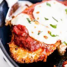 This is a baked chicken recipe using an easy, tasty coating. Chicken Parmesan Baked Chicken Parmesan Chicken Parmesan Recipe Easy Chicken Parmesan Recipes