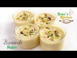 Basundi Recipe Rabri Recipe Indian Vegetarian Dessert In Hindi With English Subtitl Vegetarian Desserts Vegetarian Recipes Dessert Interesting Food Recipes