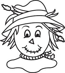 Please do not resell the digital files or paper copies, or post uncolored. Printable Scarecrow Coloring Page For Kids Halloween Coloring Pages Halloween Coloring Fall Coloring Pages