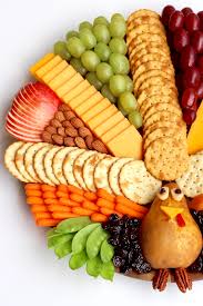 The turkey has been a tha. Turkey Snack Board The Bakermama