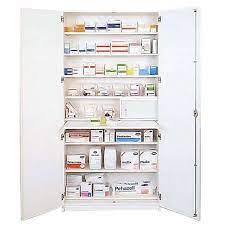 Jetzt günstig und einfach bestellen. Lockweiler Aufbewahrungs Und Medikamentenschrank Mit 2 Turen Meddax24 De