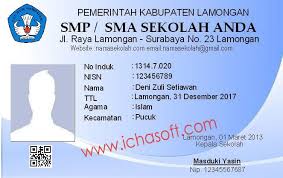 Download Aplikasi Cetak Kartu Peserta Ujian Kartu Perpustakaan Sekolah Kartu