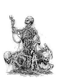 By Mark Riddick Black Metal Art Scary Art Macabre Art