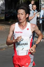 Olympic marathon trials, crossing the line in 2:27:23. 2020 Olympic Marathon Trials Winner Shogo Nakamura Wins First Race Of Year In Pb Time Brett Larner Japan Running News