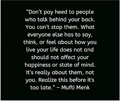 Mufti Menk S Positive Quotes On Talk Behind Your Back Value Quotes Talking Behind My Back Quotes Be Yourself Quotes