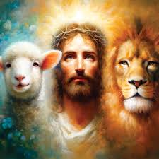 Jesús, el Cordero y el León