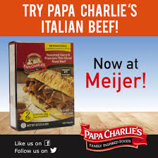 Papa charlie's introduced chicago famous italian beef in 1989. Papa Charlie S Italian Beef 5 Lbs