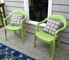 Patio Makeover Part 2 Plastic Patio Chairs Patio Furniture Makeover Patio Chairs Makeover Patio Chairs