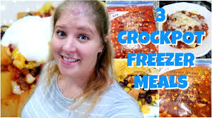 There are so many possibilities of what you can cook in your slow cooker. Easy Crockpot Freezer Meals Family Friendly Dinner Ideas Youtube