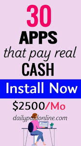 30 Best Money Making Apps That Pay You Cash Daily Paid Online Online Data Entry Jobs Work From Home Jobs Online Jobs