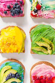 All Natural Unicorn Toast Recipe Recipe Toast Recipes Recipes Food