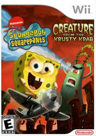 Spongebob Squarepants Creature From The Krusty Krab Nintendo Wii 2006 Spongebob Spongebob Games Spongebob Squarepants