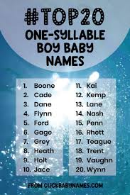 Hepatitis c, a virus that attacks the liver, is a tricky disease. 100 One Syllable Boy Baby Names At Clickbabynames