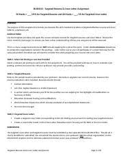 Despite debate about its relevance, a cover letter is still a necessity for any serious job seeker. Busn313 Resume And Cover Letter Assignment Docx Busn313 Targeted Resume Cover Letter Assignment 50 Marks 25 For Targeted Resume And 20 Marks 5 Course Hero