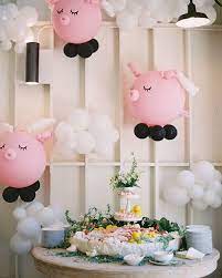 We Will Stop Doing Beautiful Raw Bar Displays When Pigs Fly Photography Esthersun Event Piggy Birthday Party Peppa Pig Birthday Party Pig Birthday Party