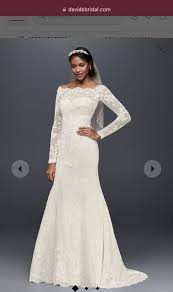 Las mejores ofertas en Vestido de encaje Botones s de boda de David's  Bridal