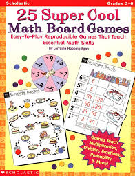 How to play our online matching games for adults? 25 Super Cool Math Board Games Lorraine Hopping Egan 9780590378727 Christianbook Com