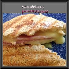 Croque Monsieur Au Jambon Et Au Munster Le Blog De Mesdelicesparadisiaques Over Blog Com Croque Monsieur Munster Croque Monsieur Bechamel