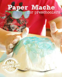 It's especially good for halloween and christmas decor props. Easy Paper Mache For Kids Kids Activities Blog