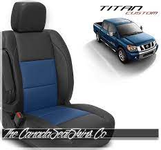 The covers fit very well, nice/quality stitching and look really nice. 2004 2015 Nissan Titan Custom Leather Upholstery