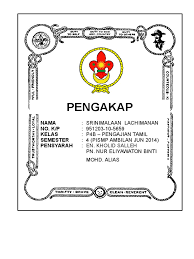 Setiap kali perjumpaan, murid2 cuma menggunakan buku i… Template Cover Buku Log Pengakap 1 1