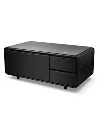 Sobro Smart Storage Coffee Table With Refrigerated Drawer Reviews Furniture Macy S In 2021 Coffee Table With Storage Smart Storage Coffee Table