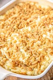 They are a great breakfast food made of mashed potatoes and flour along with other ingredients. Mashed Potato Casserole Plain Chicken
