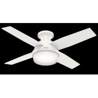 The hunter low profile ceiling fan will let you forget about the headroom requirements and focus on design and ambience for your guests. Hunter Fan Flush Mount Ceiling Fans Walmart Com