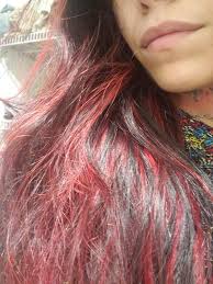 Medium length hair styles long hair styles round face haircuts stylish hair hair styles traditional hairstyle face hair hair color for black hair a burgundy hair color is a blend of brown and purple that create a deep burgundy red wine hue. Vampire Red Classic High Voltage Tish Snooky S Manic Panic
