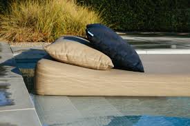 To get the most accurate cushion fit, measure: Emma White Outdoor Cushion Mr Blue Sky