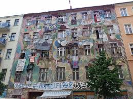 Berlin Kreuzberg Friedrichshain Graffiti Kiez Punk Problem Hauswand Facade Facade Paint Pxfuel